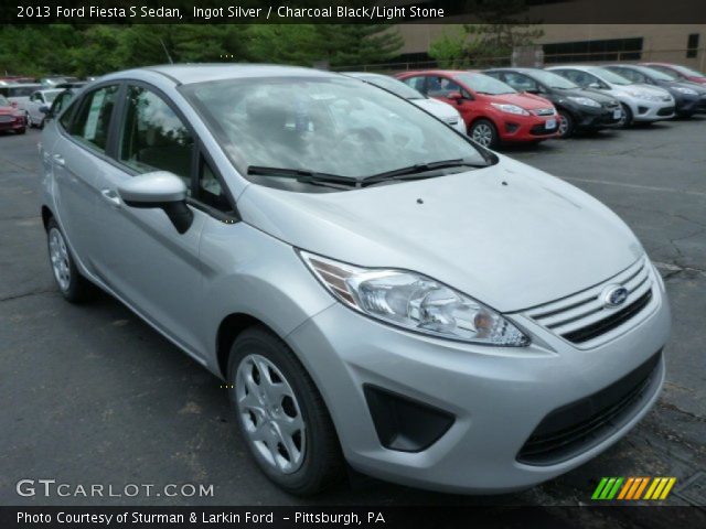 2013 Ford Fiesta S Sedan in Ingot Silver