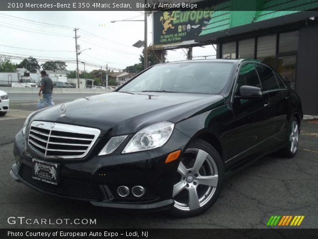 2010 Mercedes-Benz E 350 4Matic Sedan in Black