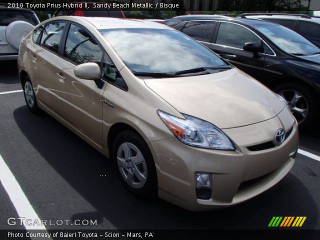 2010 Toyota Prius Hybrid II in Sandy Beach Metallic