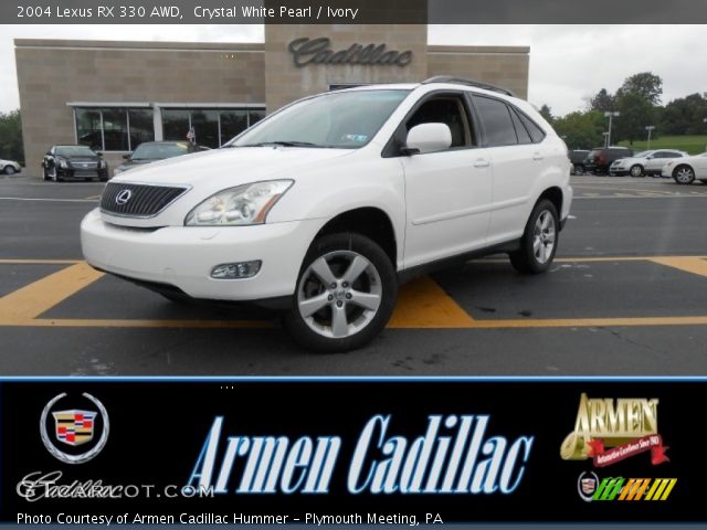 2004 Lexus RX 330 AWD in Crystal White Pearl