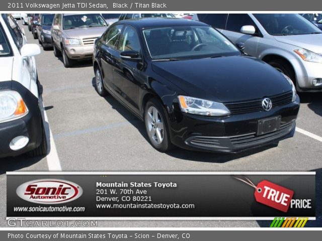 2011 Volkswagen Jetta TDI Sedan in Black