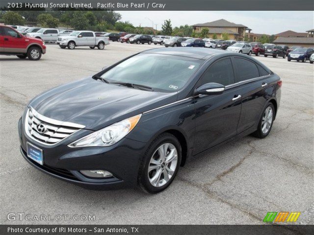 2013 Hyundai Sonata Limited in Pacific Blue Pearl