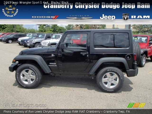 2013 Jeep Wrangler Sport S 4x4 in Black