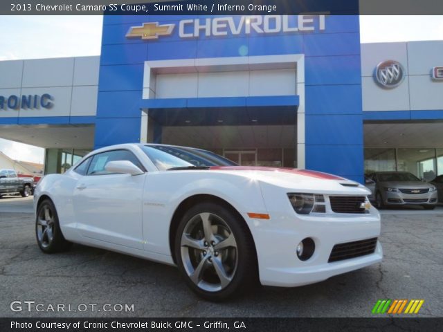 2013 Chevrolet Camaro SS Coupe in Summit White