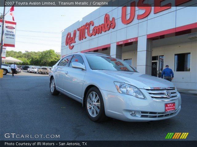 2007 Toyota Avalon Limited in Titanium Metallic