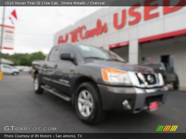 2010 Nissan Titan SE Crew Cab in Smoke Metallic