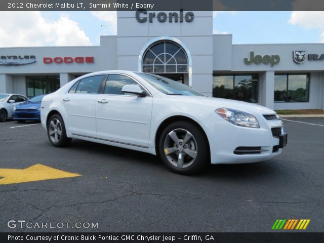 2012 Chevrolet Malibu LT in Summit White