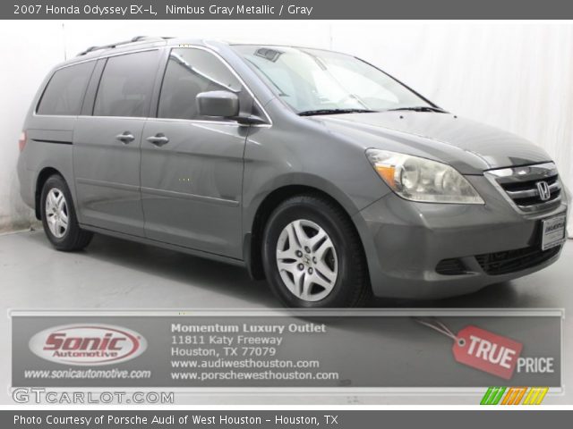 2007 Honda Odyssey EX-L in Nimbus Gray Metallic