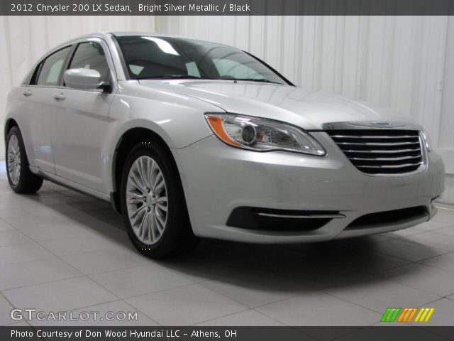 2012 Chrysler 200 LX Sedan in Bright Silver Metallic