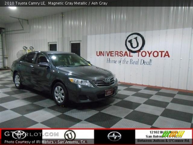 2010 Toyota Camry LE in Magnetic Gray Metallic