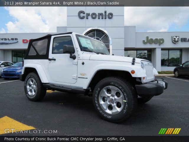 2013 Jeep Wrangler Sahara 4x4 in Bright White