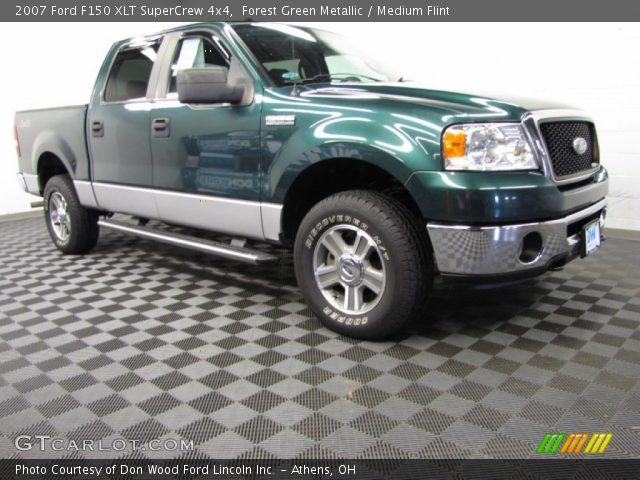 2007 Ford F150 XLT SuperCrew 4x4 in Forest Green Metallic