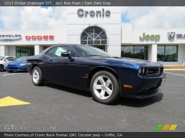2013 Dodge Challenger SXT in Jazz Blue Pearl