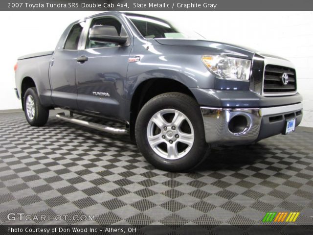 2007 Toyota Tundra SR5 Double Cab 4x4 in Slate Metallic