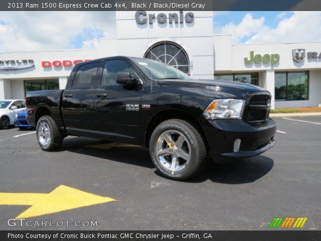 2013 Ram 1500 Express Crew Cab 4x4 in Black