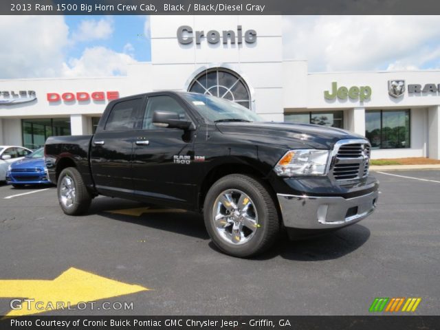 2013 Ram 1500 Big Horn Crew Cab in Black