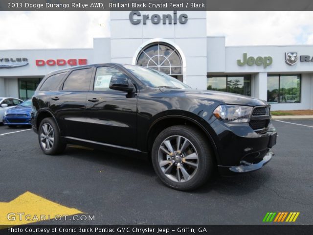 2013 Dodge Durango Rallye AWD in Brilliant Black Crystal Pearl