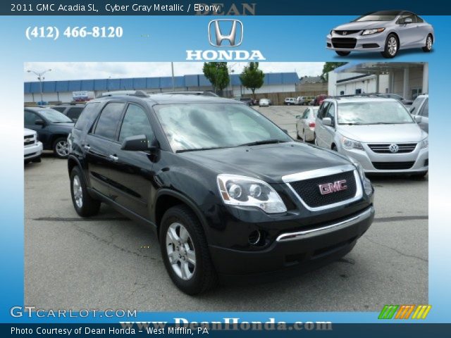 2011 GMC Acadia SL in Cyber Gray Metallic