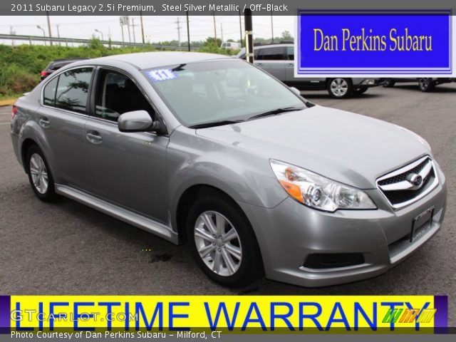 2011 Subaru Legacy 2.5i Premium in Steel Silver Metallic
