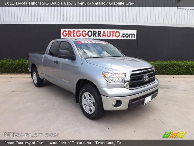 2011 Toyota Tundra SR5 Double Cab in Silver Sky Metallic