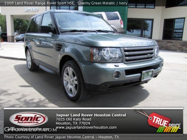 2006 Land Rover Range Rover Sport HSE in Giverny Green Metallic