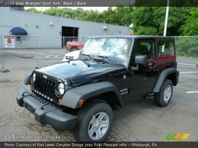 2013 Jeep Wrangler Sport 4x4 in Black
