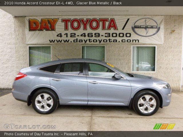 2010 Honda Accord Crosstour EX-L 4WD in Glacier Blue Metallic