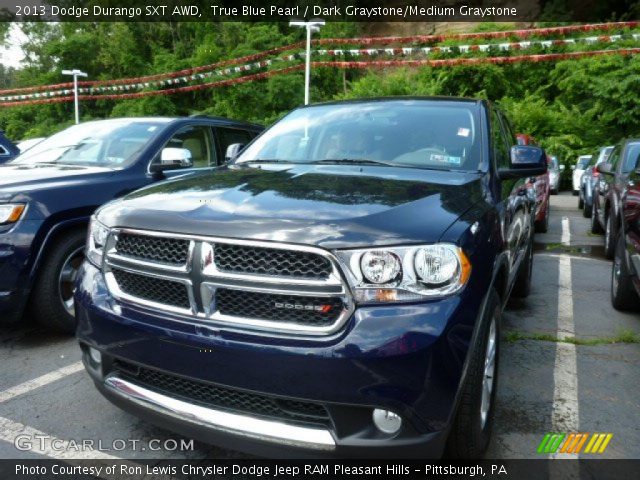 2013 Dodge Durango SXT AWD in True Blue Pearl