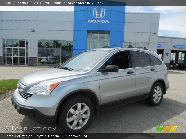 2008 Honda CR-V EX 4WD in Whistler Silver Metallic