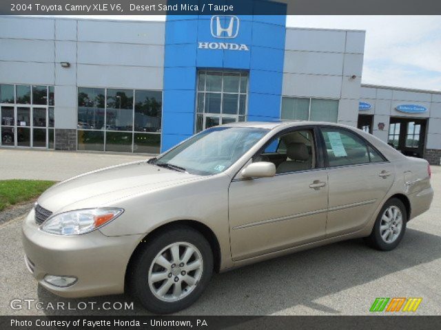 2004 Toyota Camry XLE V6 in Desert Sand Mica