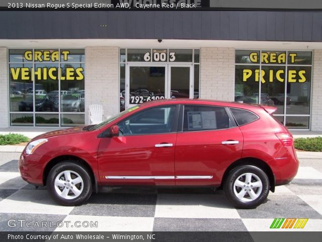 2013 Nissan Rogue S Special Edition AWD in Cayenne Red