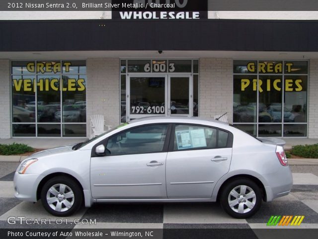2012 Nissan Sentra 2.0 in Brilliant Silver Metallic