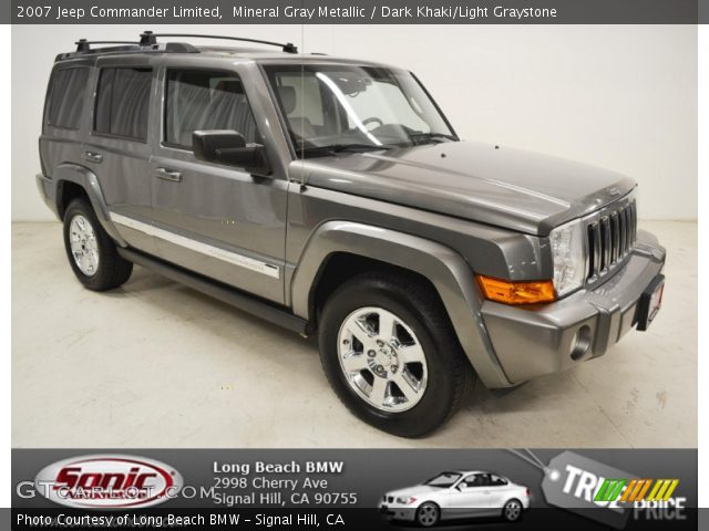 2007 Jeep Commander Limited in Mineral Gray Metallic