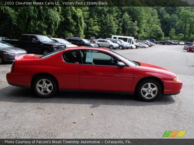 2003 Chevrolet Monte Carlo LS in Victory Red