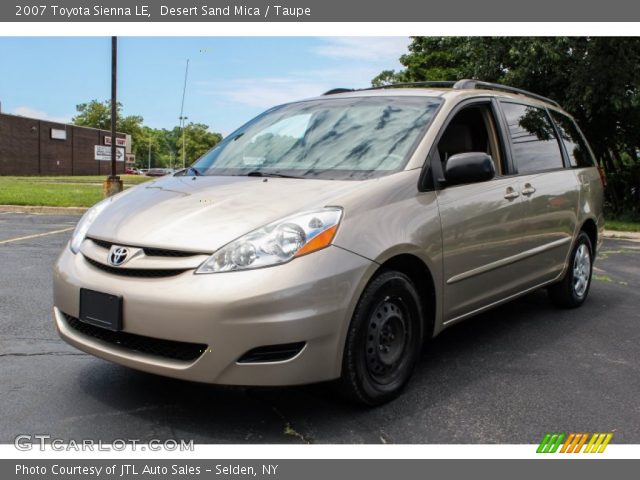 2007 Toyota Sienna LE in Desert Sand Mica