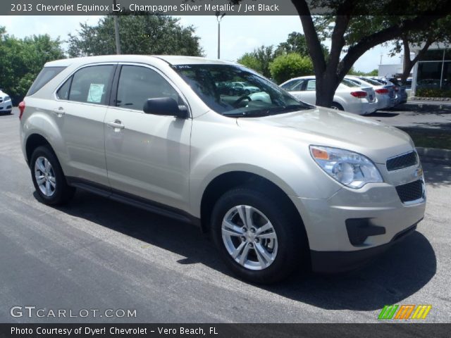 2013 Chevrolet Equinox LS in Champagne Silver Metallic