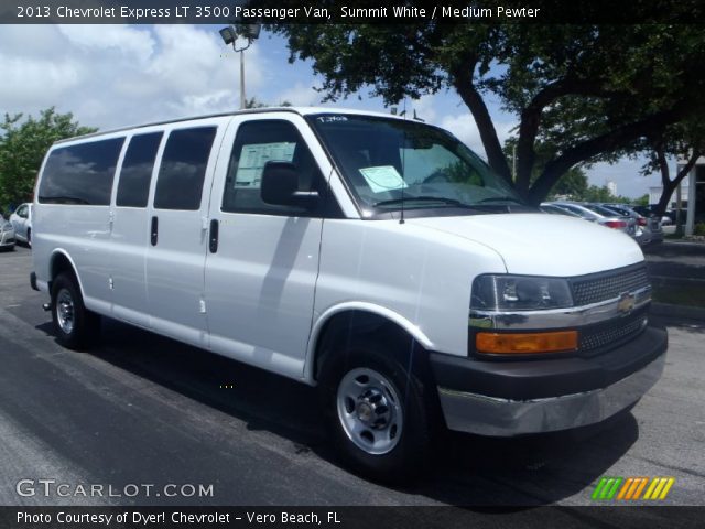 2013 Chevrolet Express LT 3500 Passenger Van in Summit White