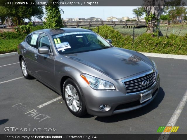 2011 Infiniti M 37 Sedan in Platinum Graphite