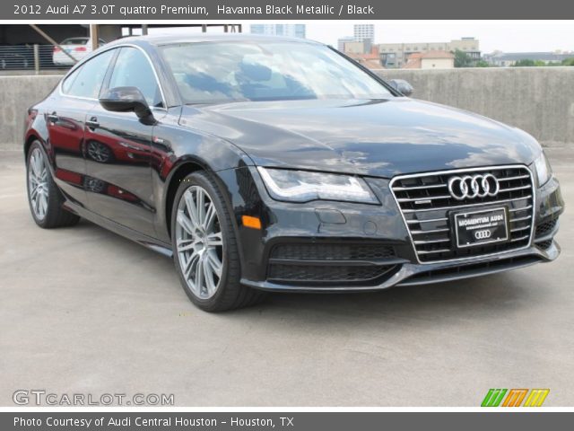 2012 Audi A7 3.0T quattro Premium in Havanna Black Metallic