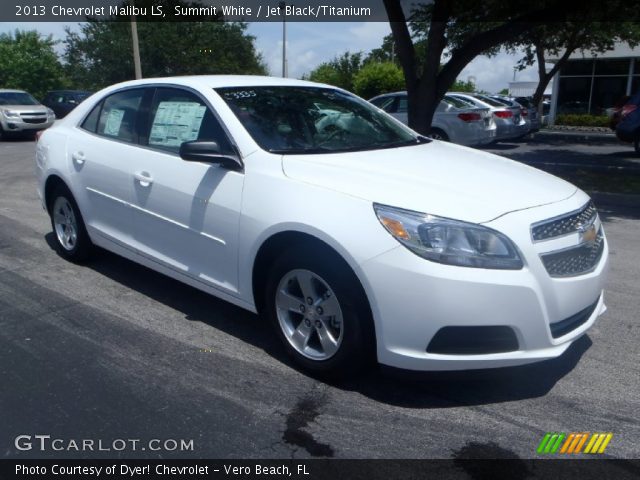 2013 Chevrolet Malibu LS in Summit White