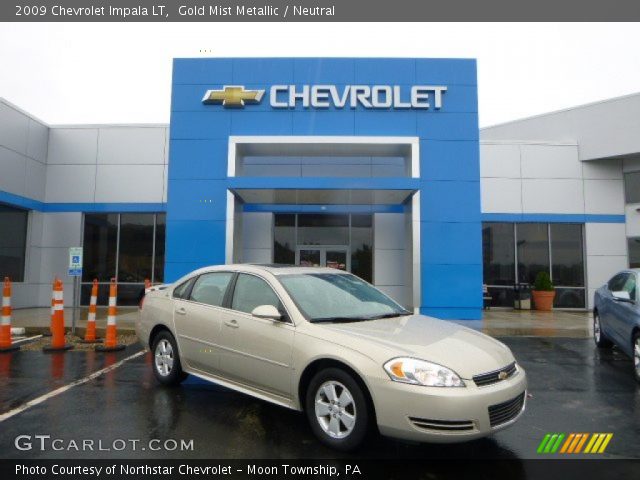 2009 Chevrolet Impala LT in Gold Mist Metallic