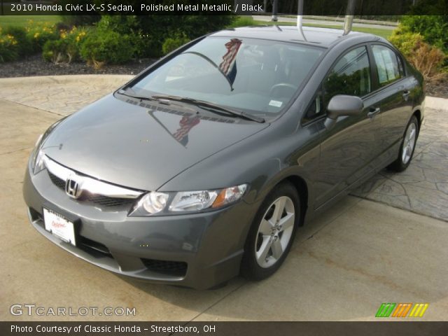 2010 Honda Civic LX-S Sedan in Polished Metal Metallic