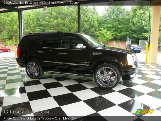 2008 Cadillac Escalade AWD in Black Raven