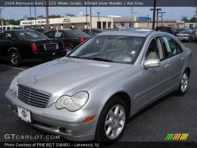 2004 Mercedes-Benz C 320 4Matic Sedan in Brilliant Silver Metallic