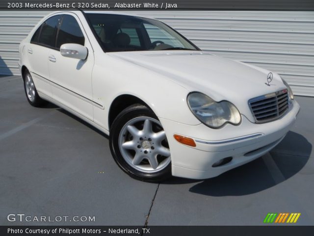2003 Mercedes-Benz C 320 Sedan in Alabaster White