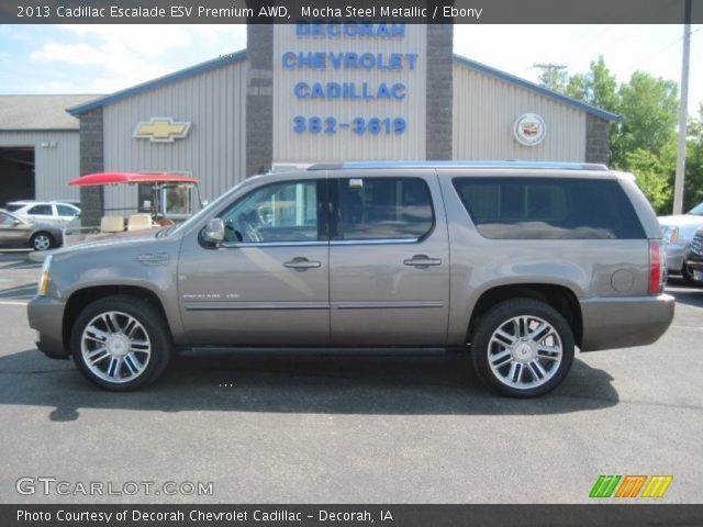 2013 Cadillac Escalade ESV Premium AWD in Mocha Steel Metallic
