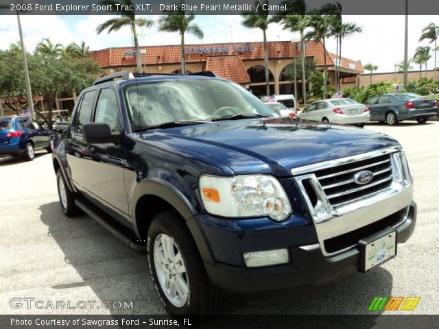 2008 Ford Explorer Sport Trac XLT in Dark Blue Pearl Metallic
