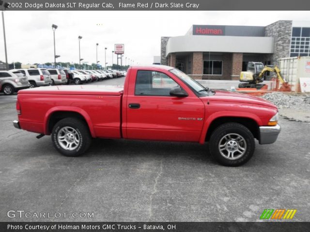 2002 Dodge Dakota SLT Regular Cab in Flame Red