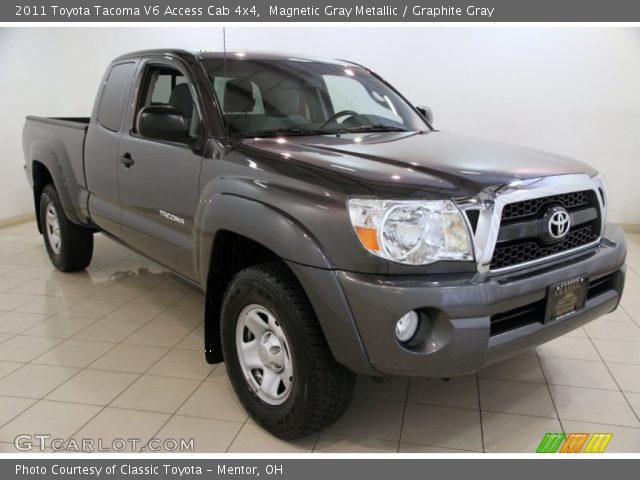 2011 Toyota Tacoma V6 Access Cab 4x4 in Magnetic Gray Metallic