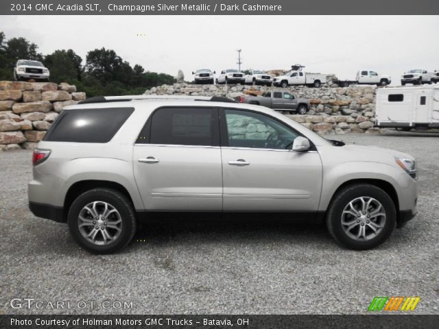 2014 GMC Acadia SLT in Champagne Silver Metallic